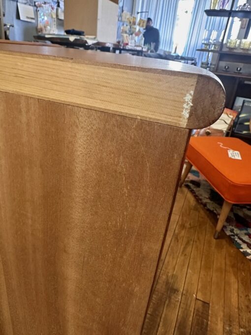 Large Danish Modern Teak Sideboard w/ Hutch Top by Poul Hundevad - Image 21