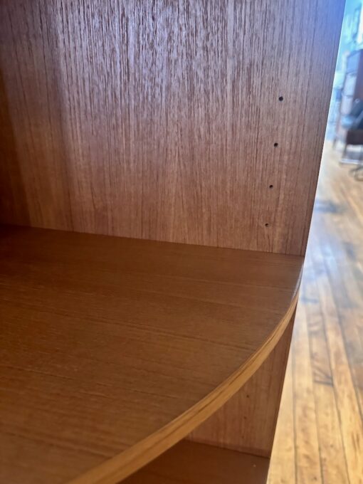 Large Danish Modern Teak Sideboard w/ Hutch Top by Poul Hundevad - Image 19