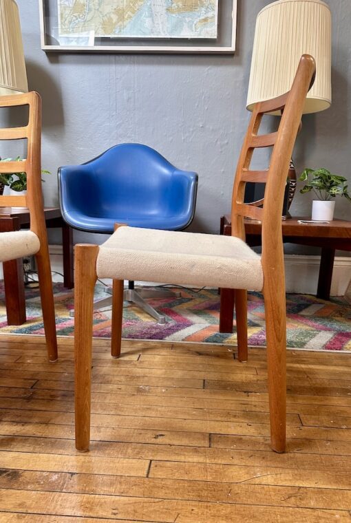 Set of 4 Danish Teak Neils Otto Møller Dining Chairs - Image 7