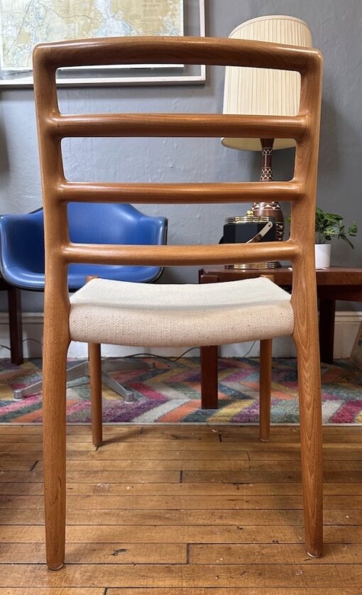 Set of 4 Danish Teak Neils Otto Møller Dining Chairs - Image 14