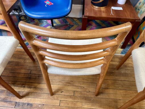 Set of 4 Danish Teak Neils Otto Møller Dining Chairs - Image 8