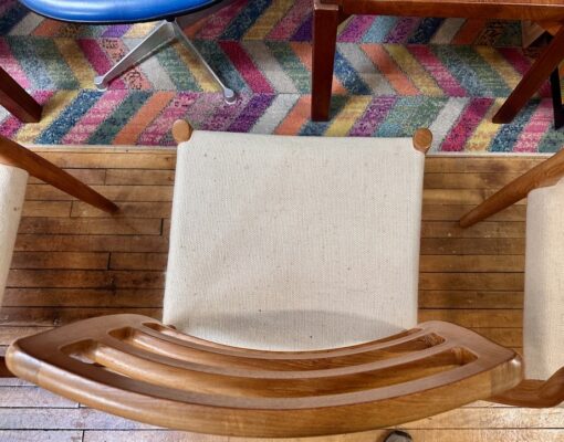 Set of 4 Danish Teak Neils Otto Møller Dining Chairs - Image 15