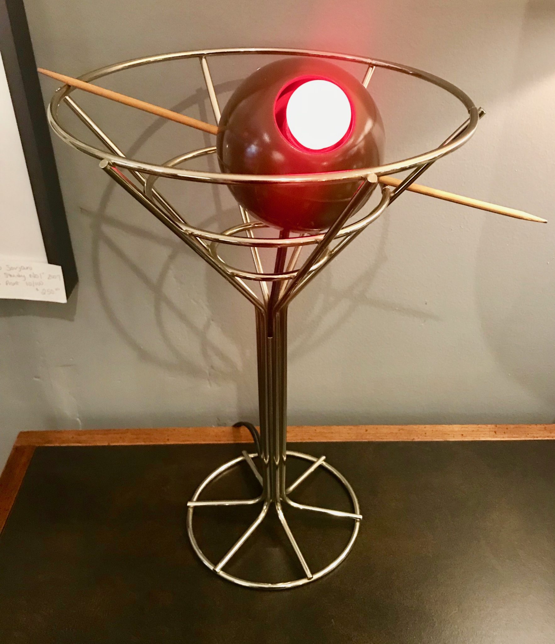 David Krys 1993 Martini Table Lamp | Circa