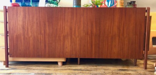 Vintage Danish Modern Teak King size Headboard