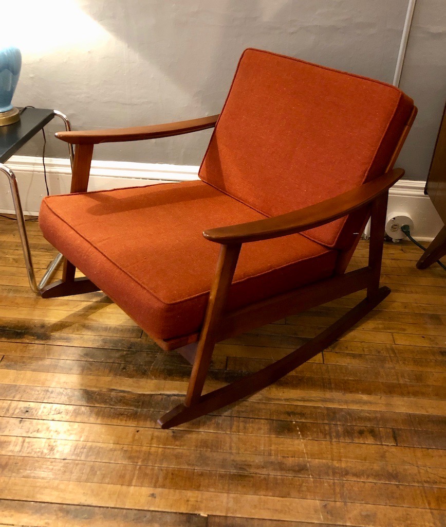 Danish style Mid Century Rocker | Circa