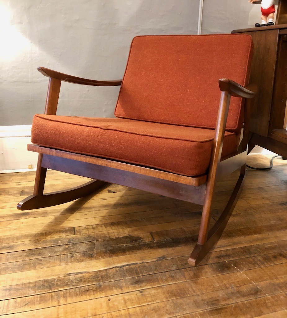 Danish style Mid Century Rocker | Circa