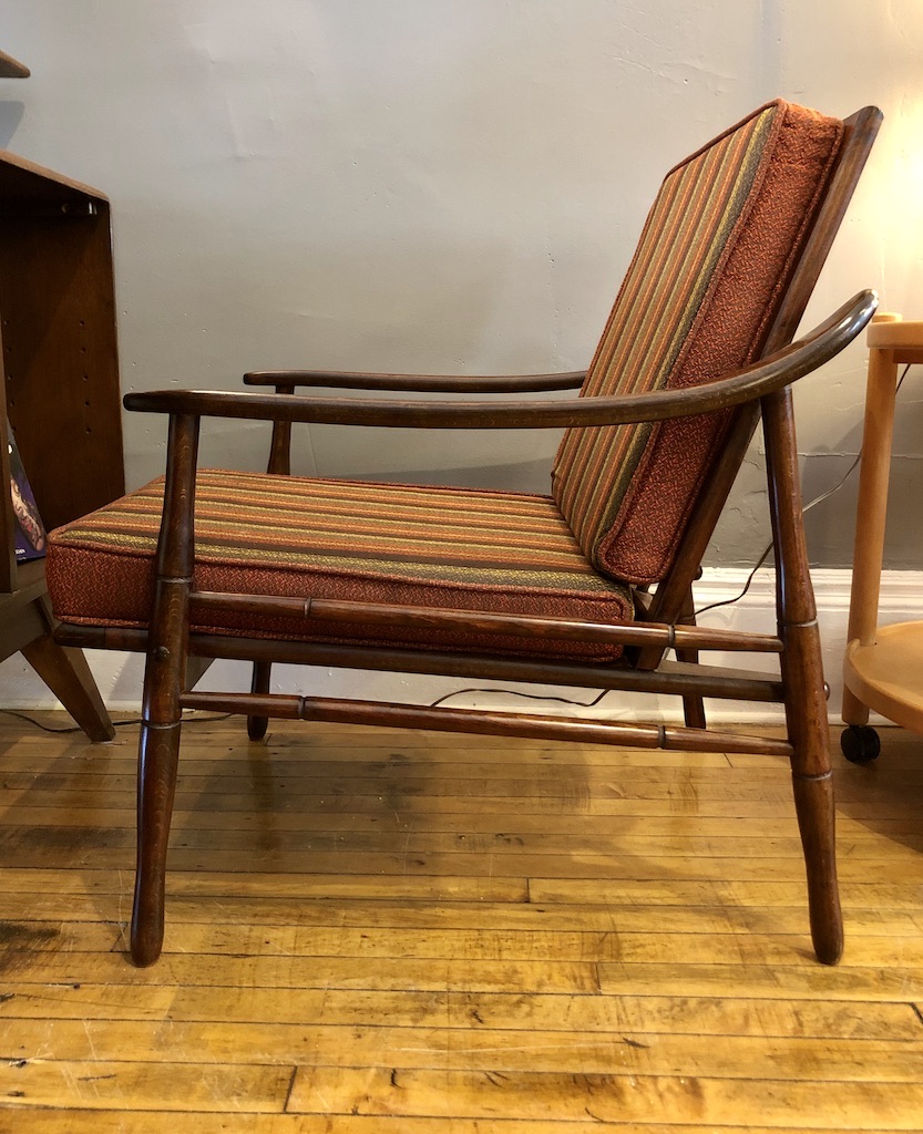 Vintage Italian Lounge Chair w/ original Upholstery 1950’s | Circa