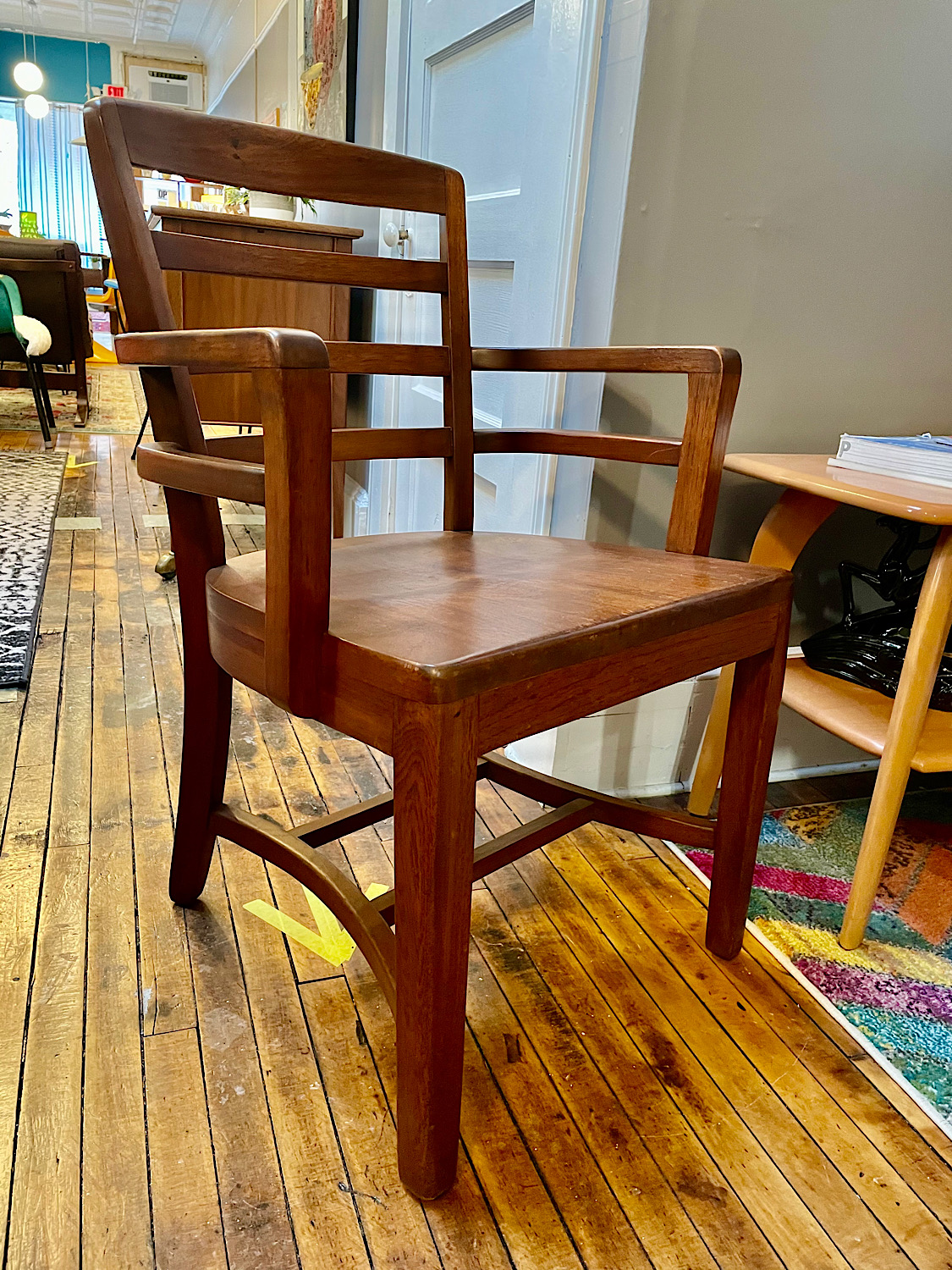 Old discount library chairs