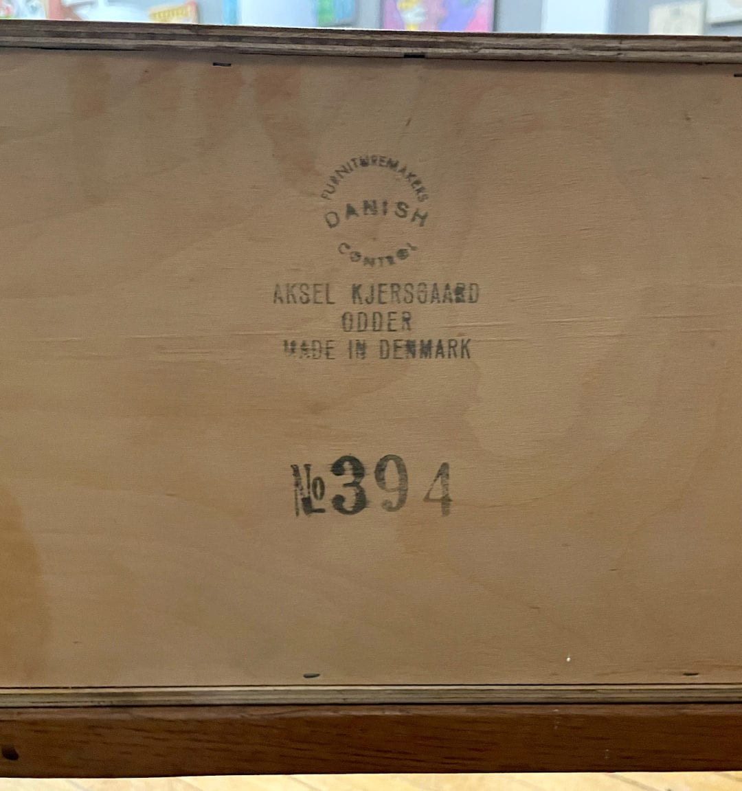 Kai Kristiansen for Aksel Kjersgaard Chest/Low Console Table 1950s | Circa