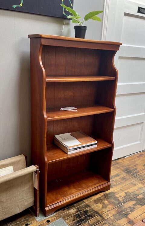 Solid Maple Bookcase by Cushman Furniture Co. 1930s | Circa