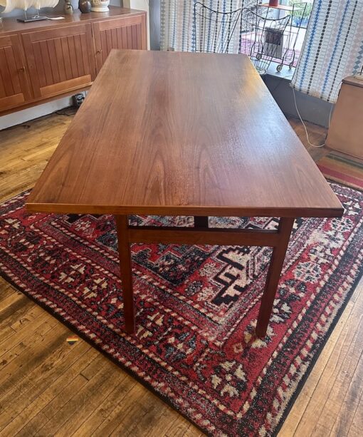 Mid Century Walnut Jens Risom Executive Desk - Image 8