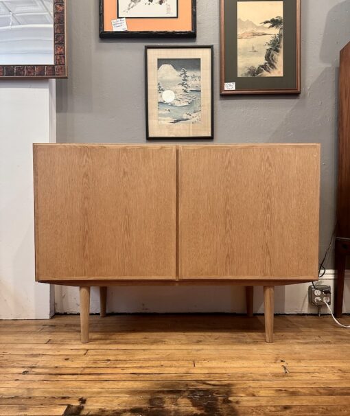 Danish Oak Two Door Cabinet by Gunni Oman for Oman Jun