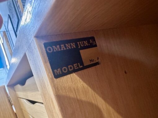 Danish Oak Two Door Cabinet by Gunni Oman for Oman Jun - Image 11