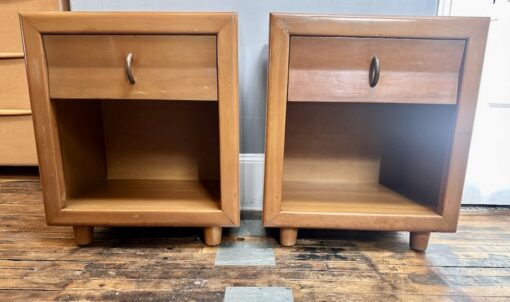 Pair of 1950s Nightstands by John Stuart - Image 3