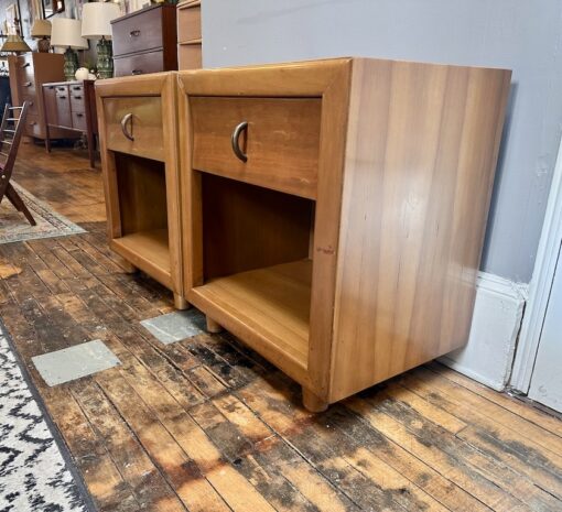 Pair of 1950s Nightstands by John Stuart - Image 2