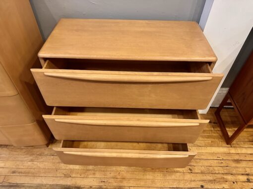 Mid Century Heywood Wakefield 3 Drawer Dresser/ Chest - Image 4