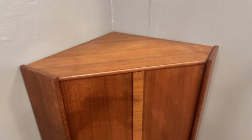 Danish Modern Teak Corner Cabinet - Image 6