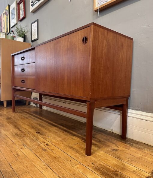 Danish Modern Teak Credenza - Image 2