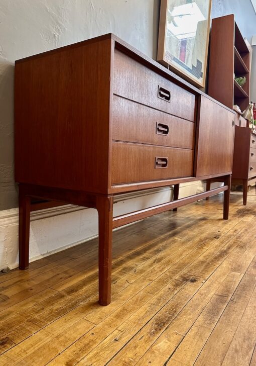 Danish Modern Teak Credenza - Image 3