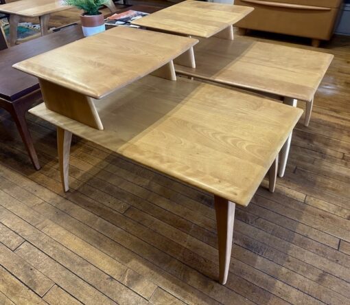 Pair of Restored Heywood Wakefield Step End Tables - Image 4