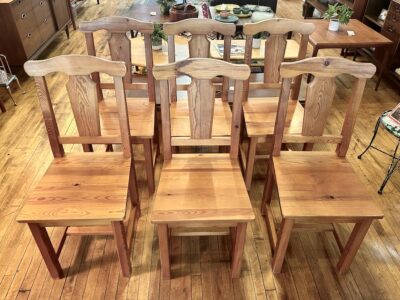 Set of 6 Scandinavian Design Dining Chairs