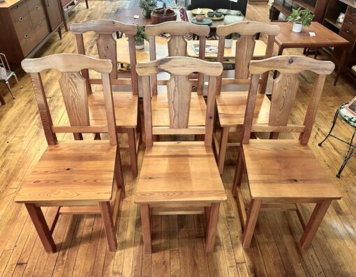 Set of 6 Scandinavian Design Dining Chairs