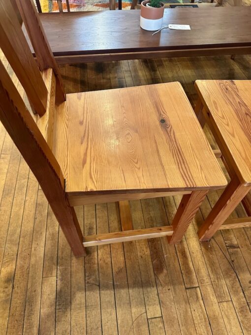 Set of 6 Scandinavian Design Dining Chairs - Image 9