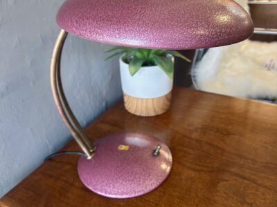 Mid Century Bauhaus German Saucer Desk Lamp