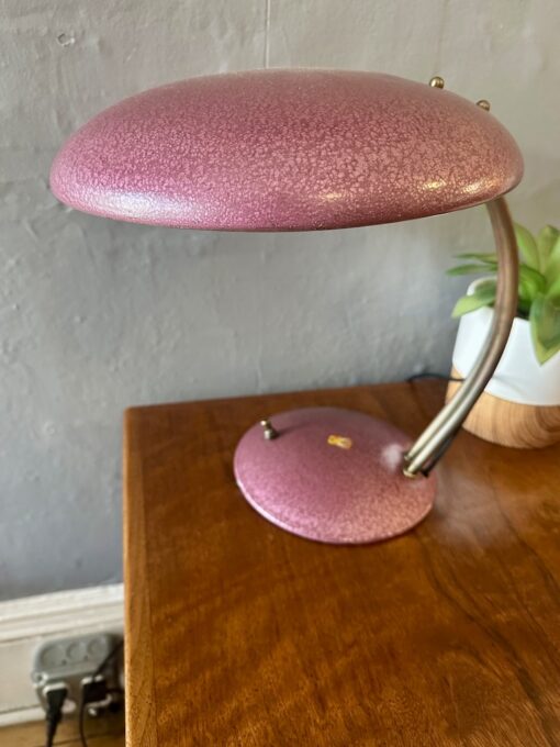 Mid Century Bauhaus German Saucer Desk Lamp - Image 6
