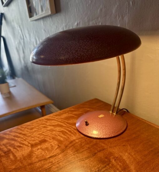 Mid Century Bauhaus German Saucer Desk Lamp - Image 8