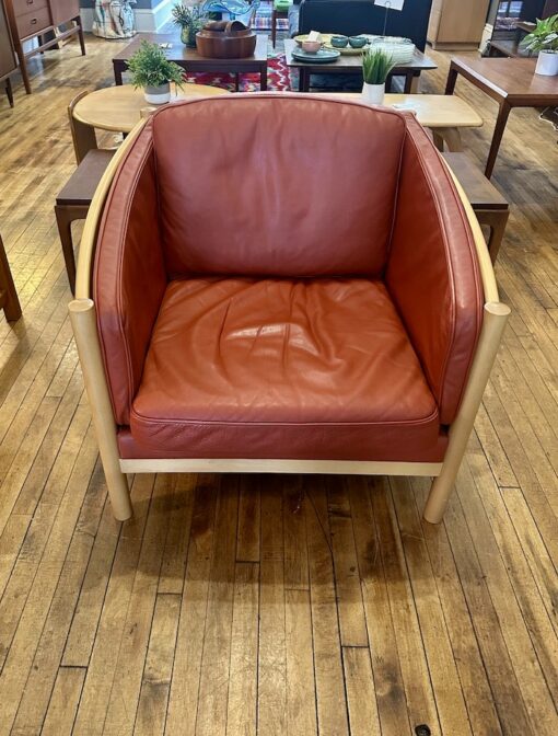 Danish Leather Armchair by Stouby - Image 2