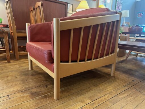 Danish Leather Armchair by Stouby - Image 3