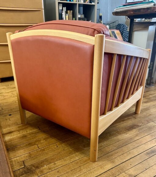 Danish Leather Armchair by Stouby - Image 6