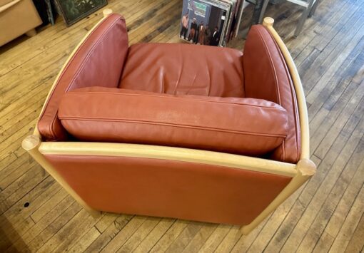 Danish Leather Armchair by Stouby - Image 8
