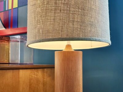 Danish Teak Table Lamp