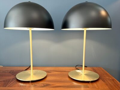 'Ideal' Scandi Metal Desk/Table Lamp(Black& Gray available)