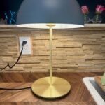 'Ideal' Scandi Metal Desk/Table Lamp(Black& Gray available)