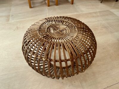 Franco Albini Rattan Ottoman