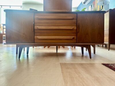 Mid Century Lowboy Dresser by United
