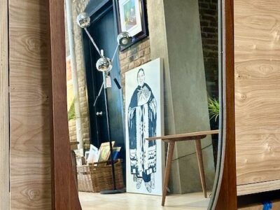 Broyhill 'Brasilia' Walnut Framed Mirror
