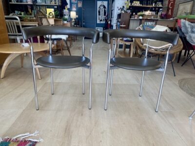 Pair of Jan Lunde Knudsen 'Rondo' Chairs