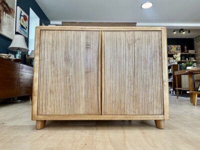 Heywood Wakefield Tambour 4 Drawer Chest