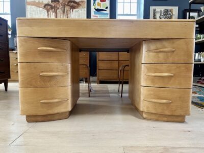 Vintage Heywood Wakefield Kneehole Desk