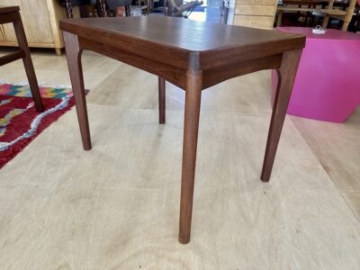 Danish Teak Side Table by Henning Kjærnulf