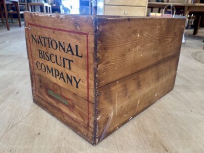 20th Century National Biscuit Company Wooden Crate