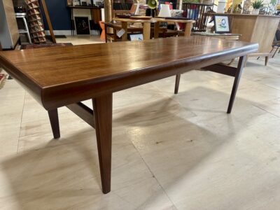 Large Danish Teak Coffee Table 1960s