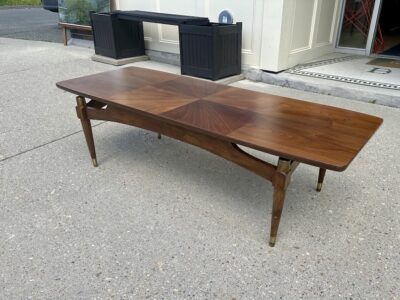 Mid Century Coffee Table w/ "floating" Top