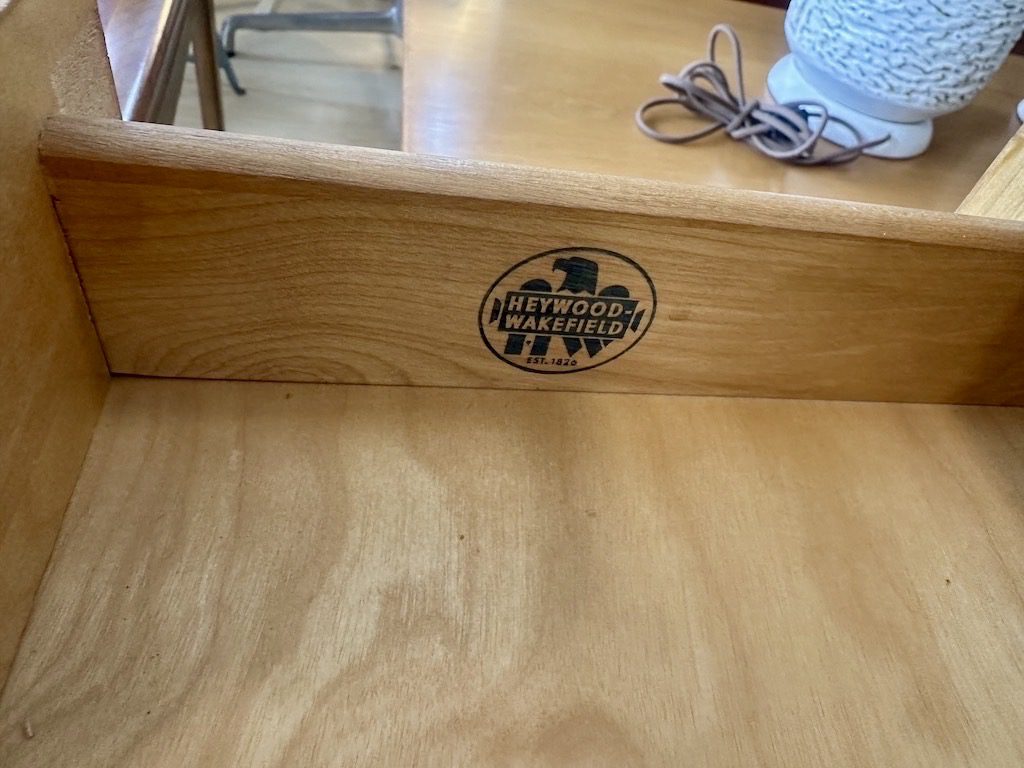 Heywood Wakefield Student Desk M783W - Image 8