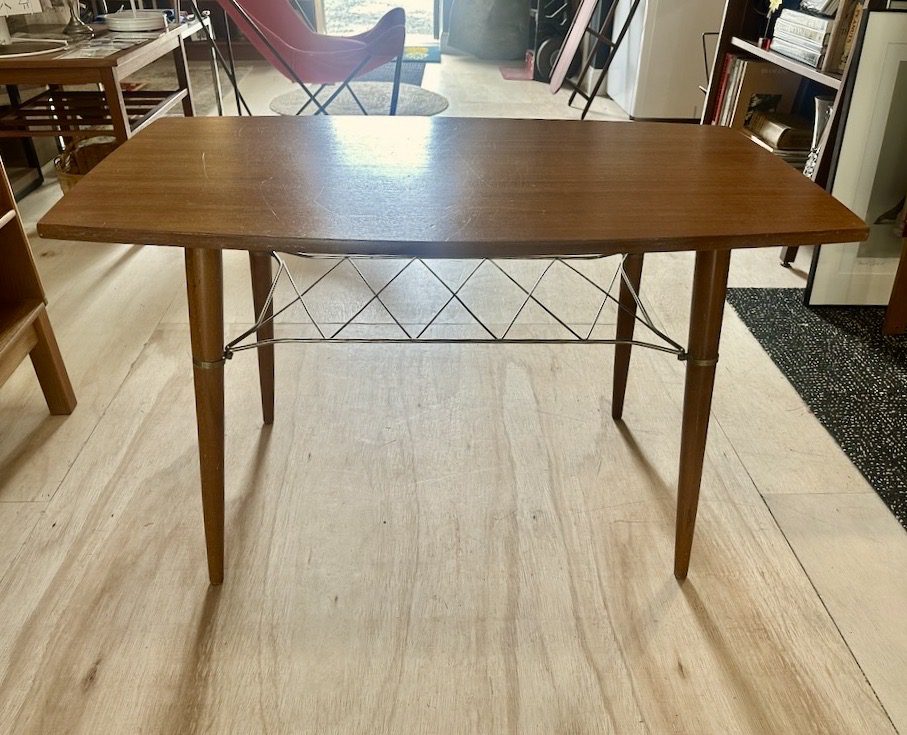 1950s Swedish Teak Coffee/Occasional Table w/Shelf