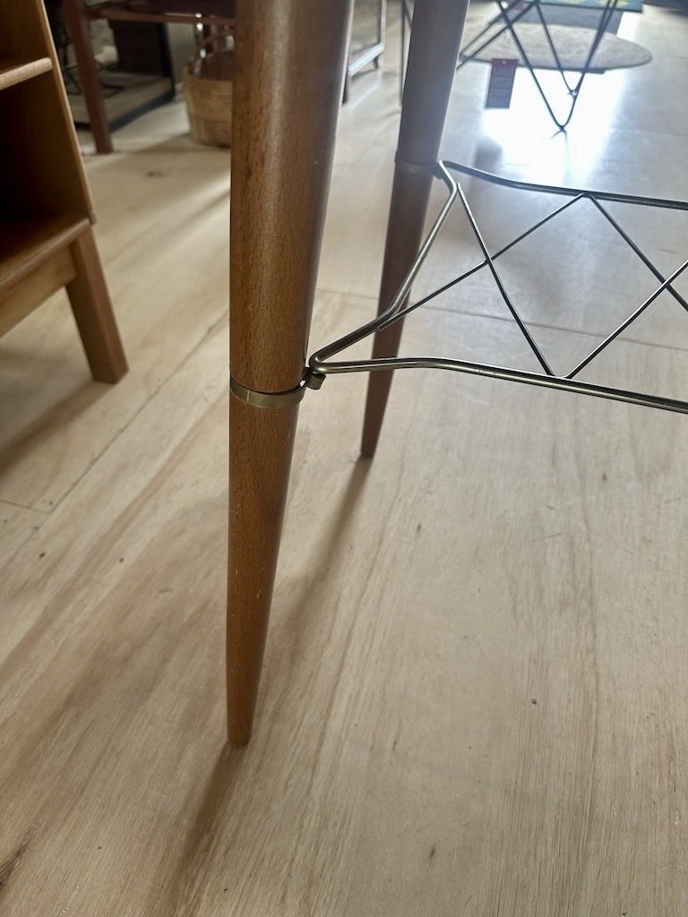 1950s Swedish Teak Coffee/Occasional Table w/Shelf - Image 6